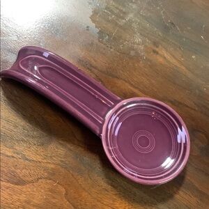 Fiestaware Mulberry Spoon Rest